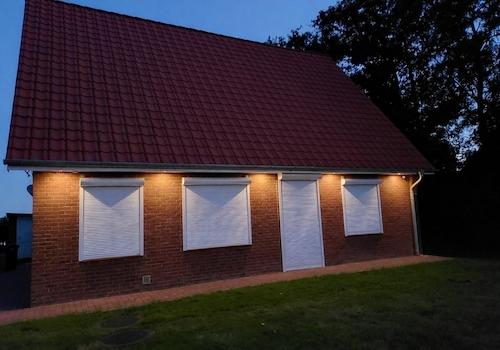 Nordseite in der Dämmerung