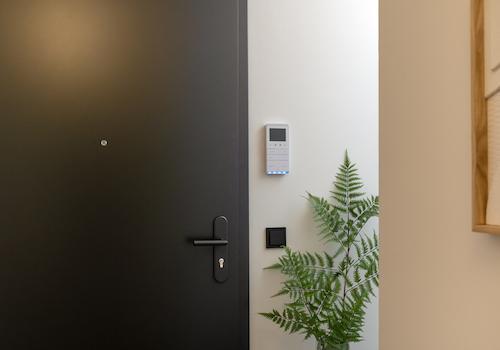 Linienklarer Eingangsraum