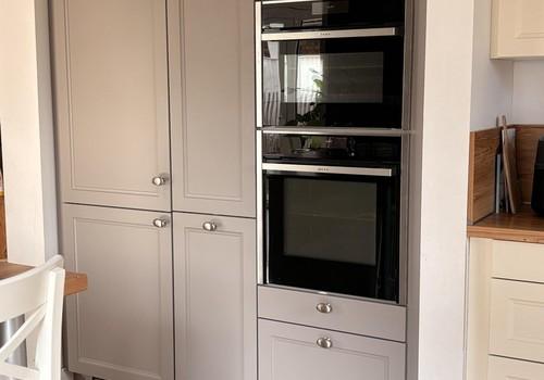 Dampfgarer und Backofen