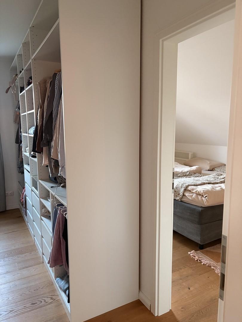 Ankleide Zugang Elternschlafzi