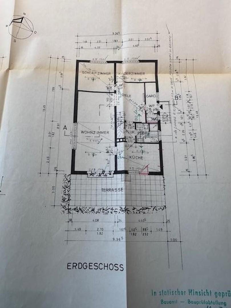Erdgeschoss mit Terrasse