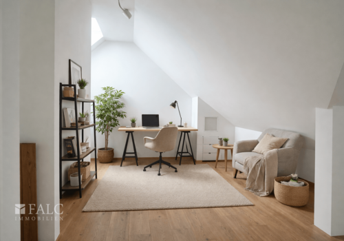 Einrichtungsbeispiel Arbeitszimmer