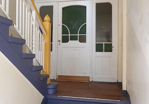 Einganstür Jugendstil