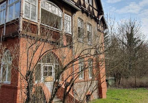 Freitreppe im Frühjahr