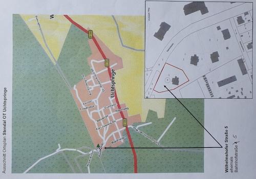 Lage im Ort Uchtspringe