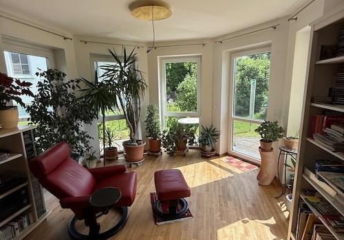 Wintergartenbereich mit Erker