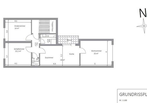 Grundriss Wohnung