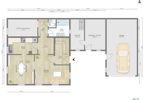 Grundriss Erdgeschoss