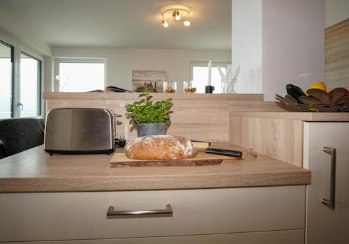 Insel in der Einbauküche