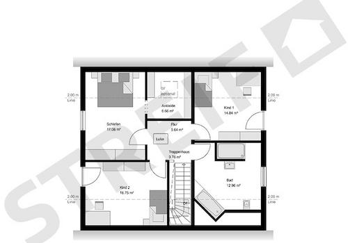 Grundriss Dachgeschoss