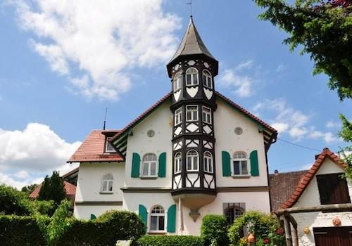 Blick vom Garten Süden