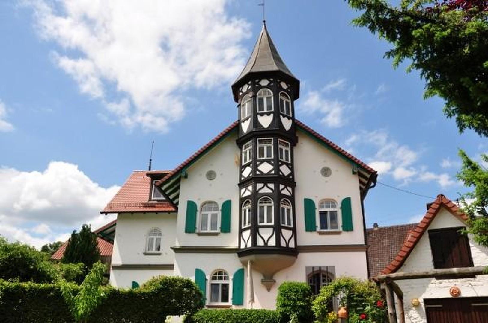 Blick vom Garten Süden