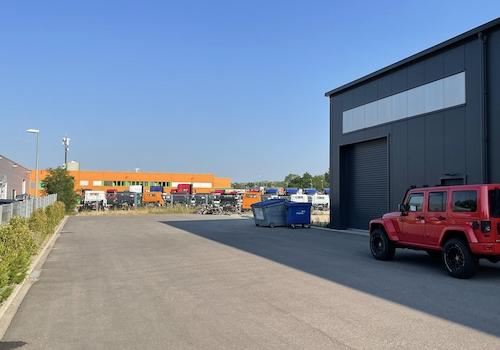 Halle 2 mit Verkehrsfläche