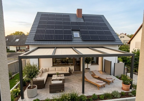 KI Generiertes Bild - Terrasse