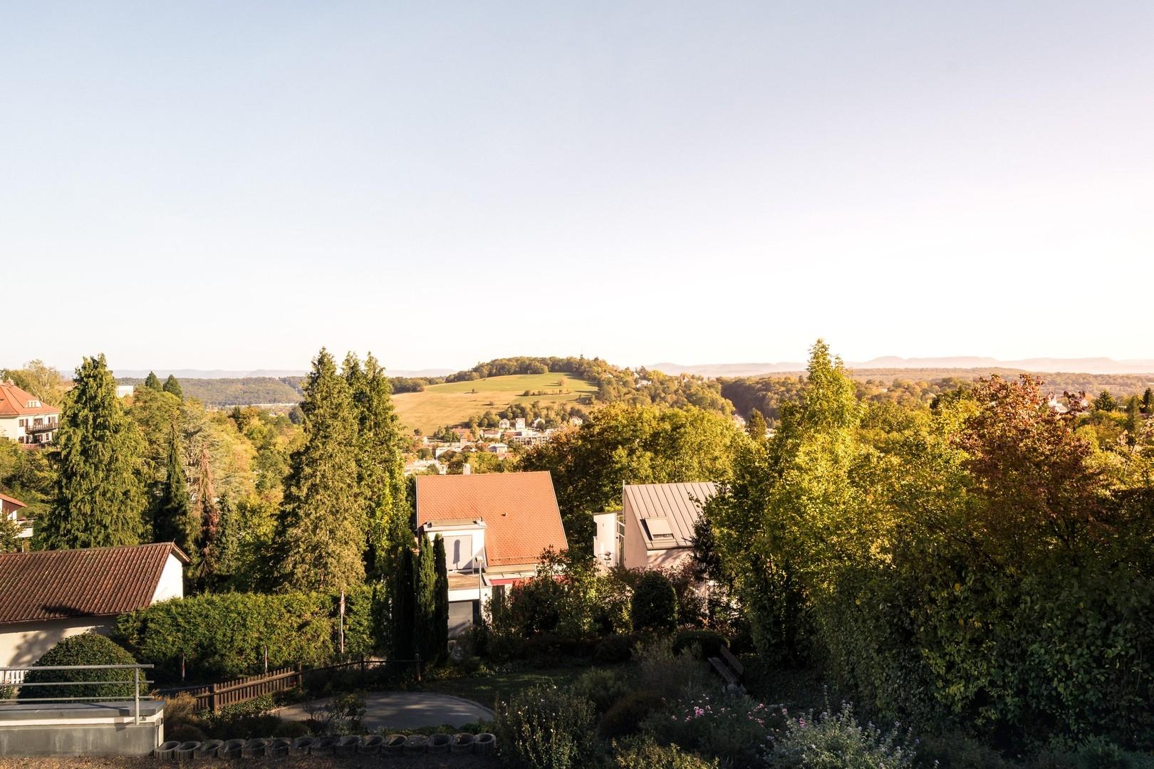 Aussicht Balkon (Abend)