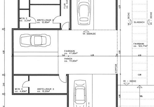 Grundriss Garage und Keller 2