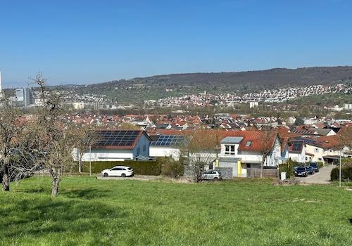 Objektansicht vom Feldrand