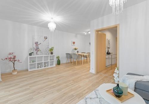 Essbereich mit Küche