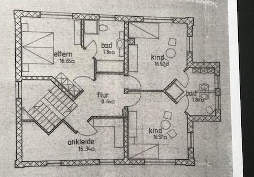 Grundriss Obergeschoss