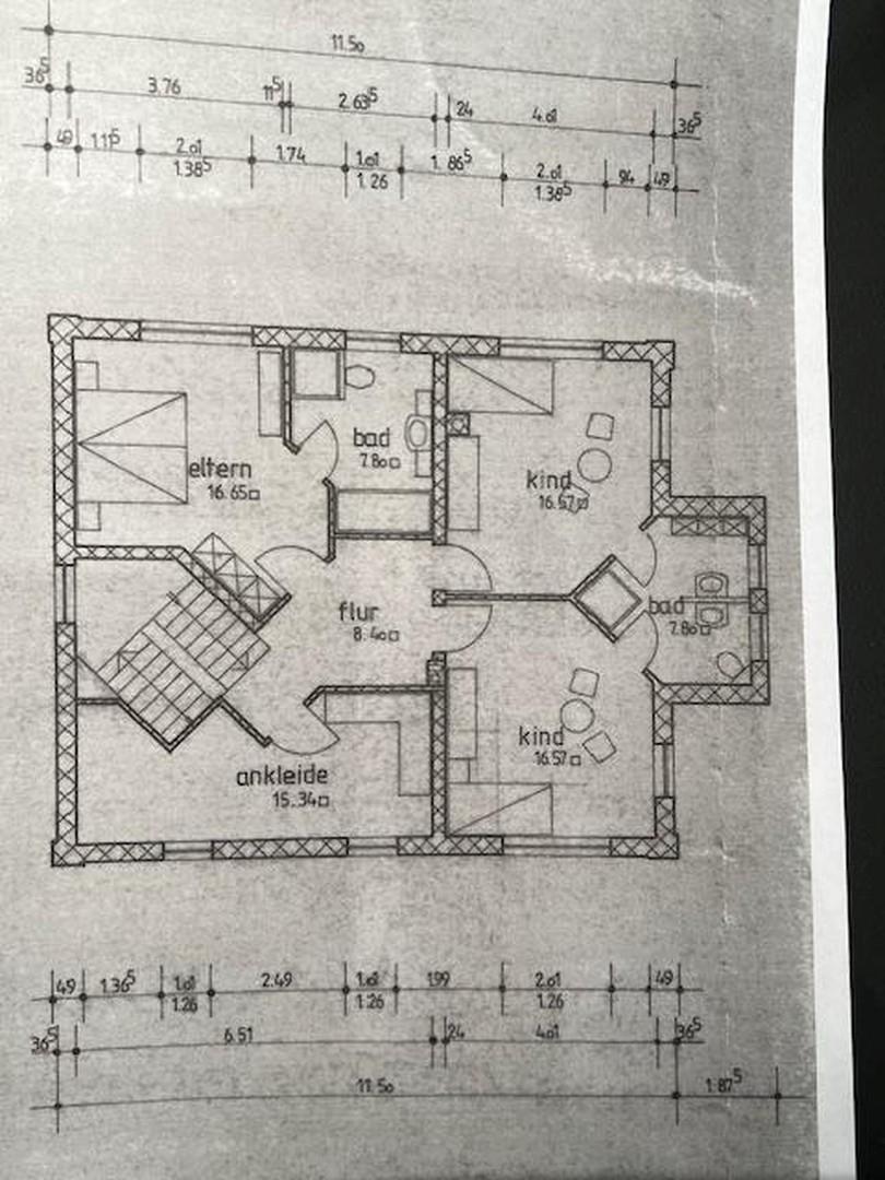 Grundriss Obergeschoss