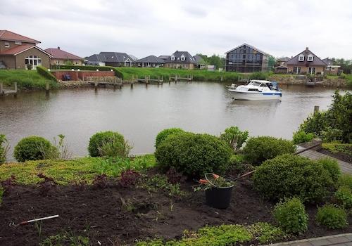 Prachtig uitzicht op het water