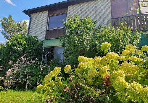 Blick vom unteren Garten