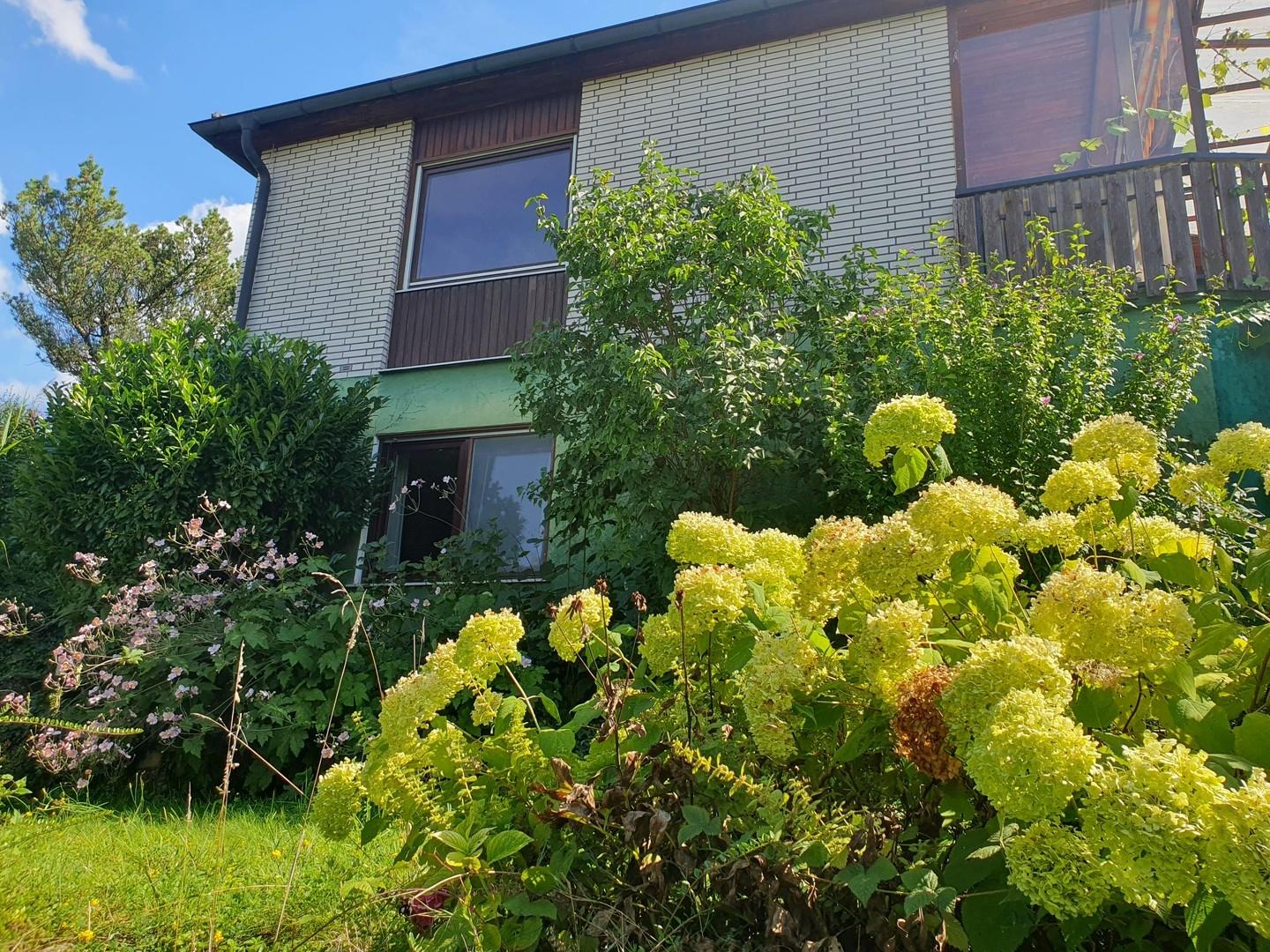 Blick vom unteren Garten