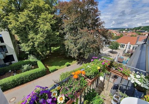 Balkon, Blick nach Norden