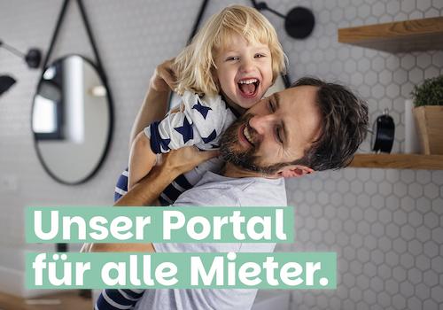 Zuhause gefunden und Mieter-Portal nutzen