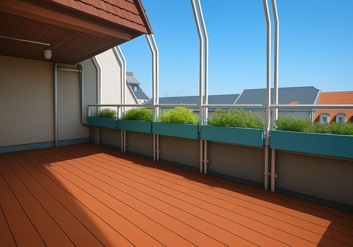 Visualisierung Terrasse