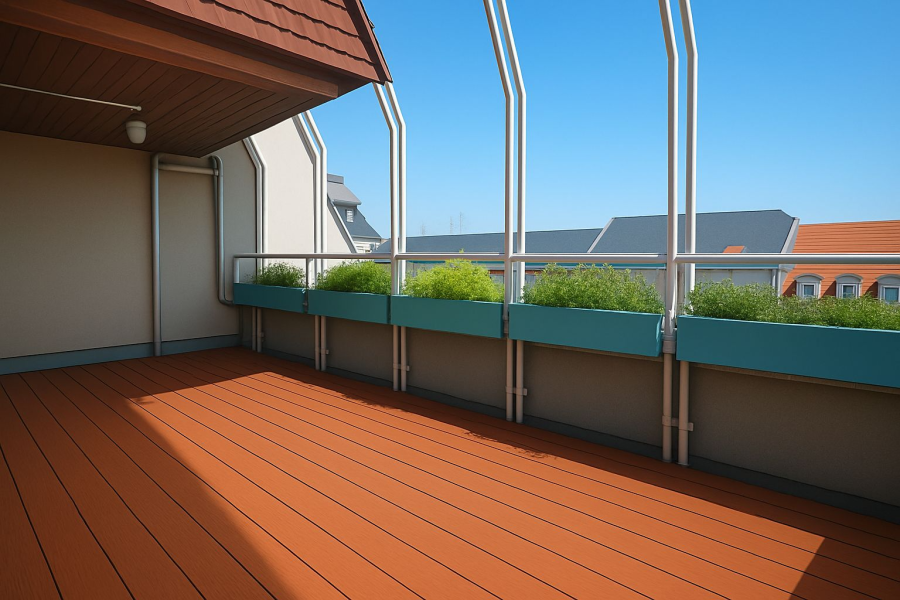 Visualisierung Terrasse