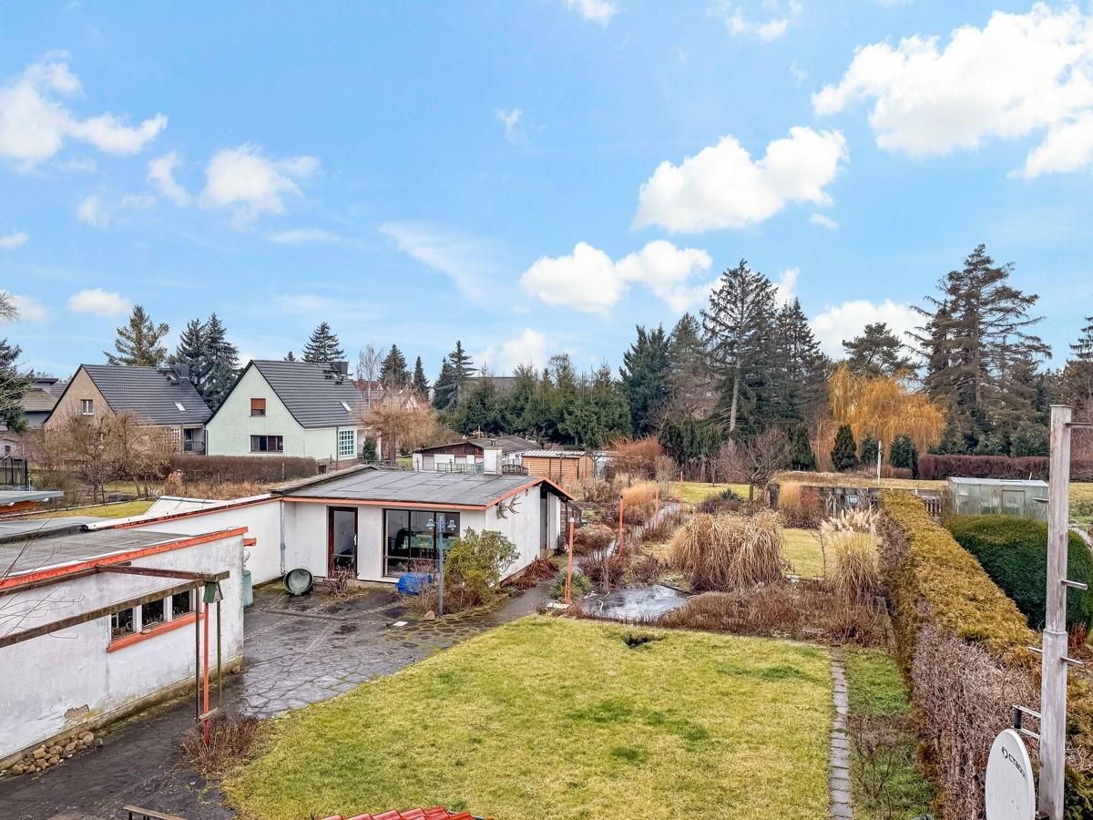 Blick aus Schlafzimmer