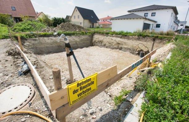 Vorbereitung Bodenplatte