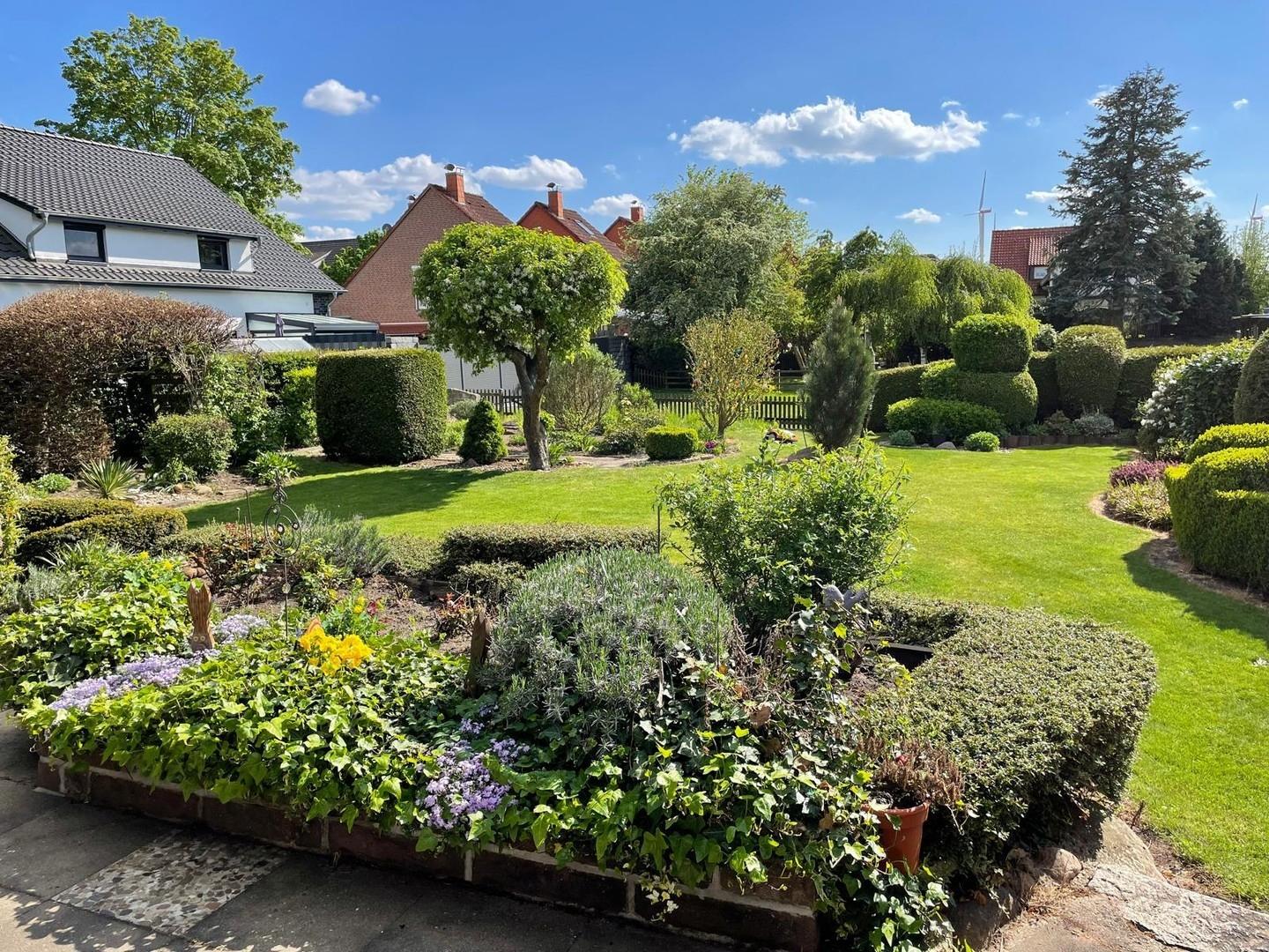 Blick aus dem Wohnzimmer