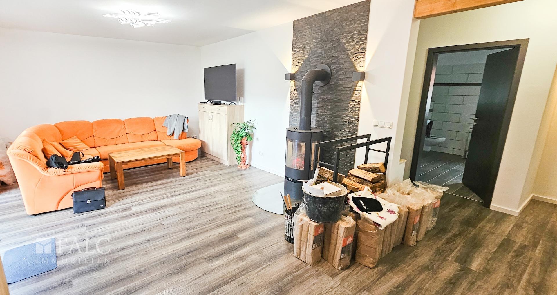 Wohnbereich im Erdgeschoss 