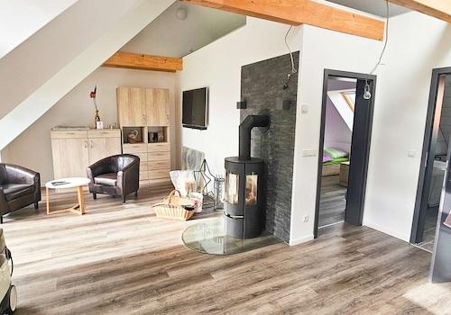 Wohnbereich im Dachgeschoss 