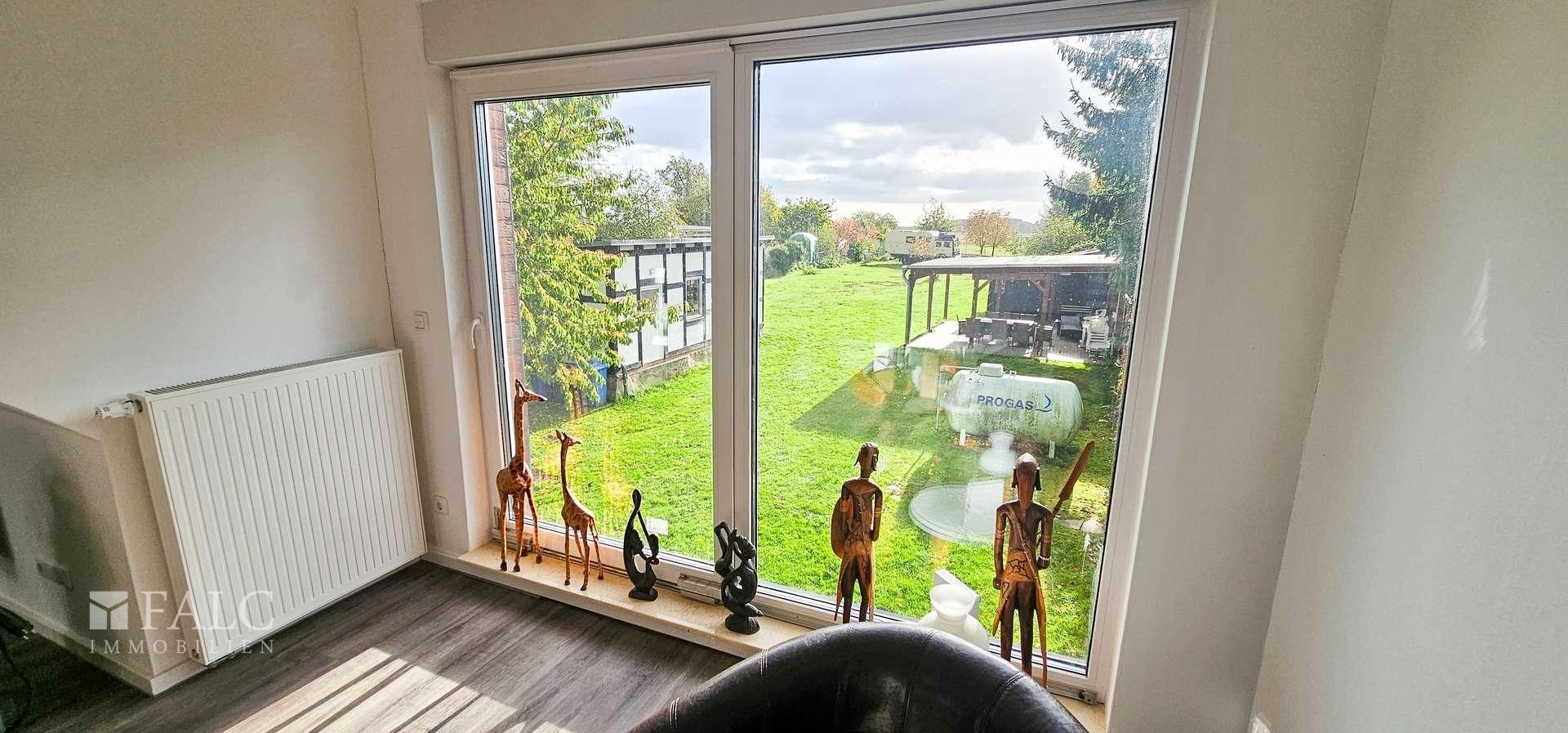 Ausblick vom Dachgeschoss 