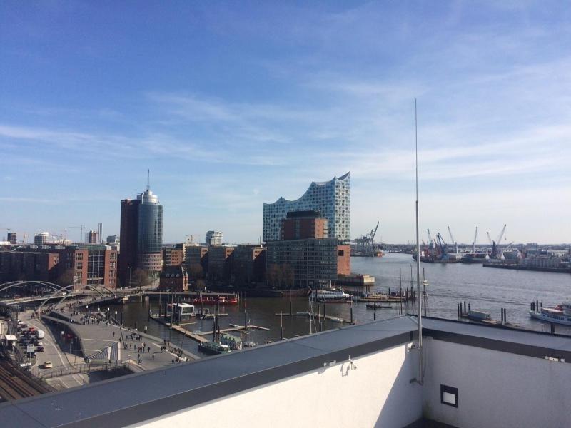 Gemeinsame Dachterrasse 