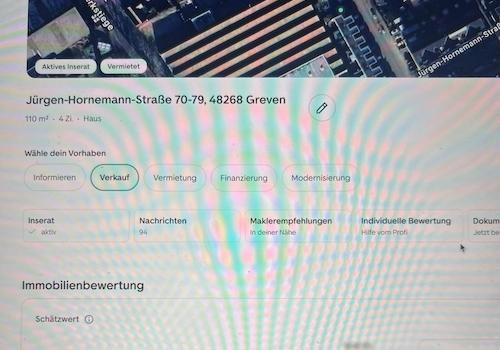 Wertermittlung Immoscout24 !