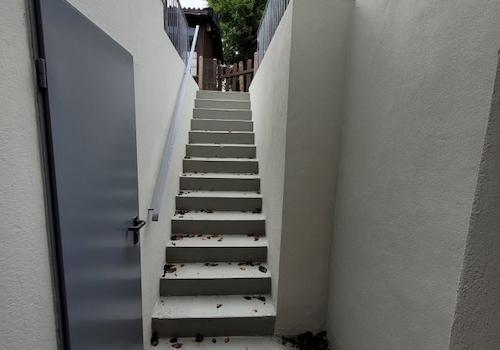 Bild 17 Kelleraussentreppe zum Garten