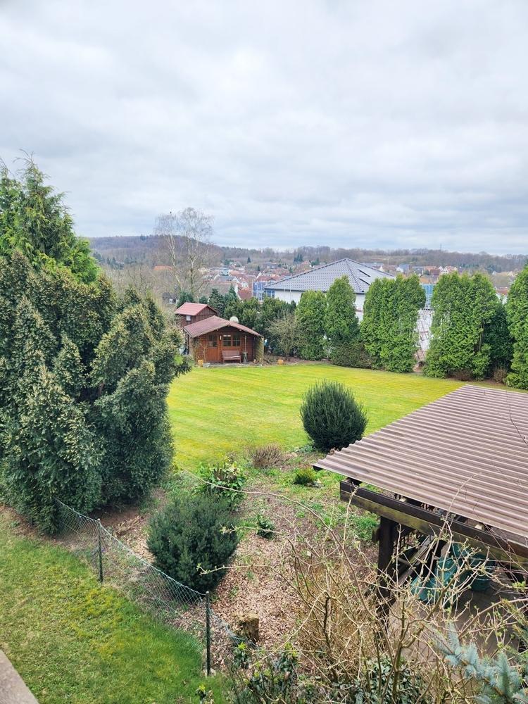 Aussicht vom Balkon