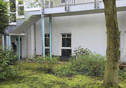 Schlafzimmer zum Park