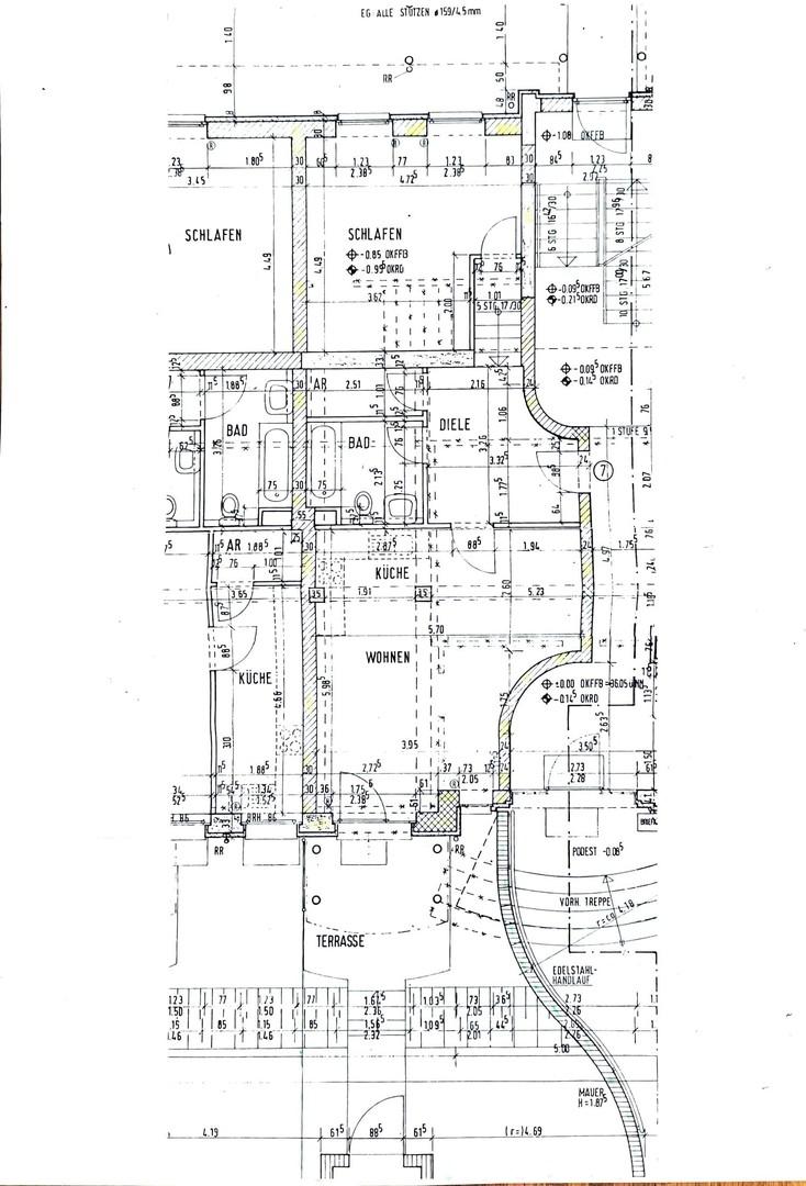 Grundriss mit Details