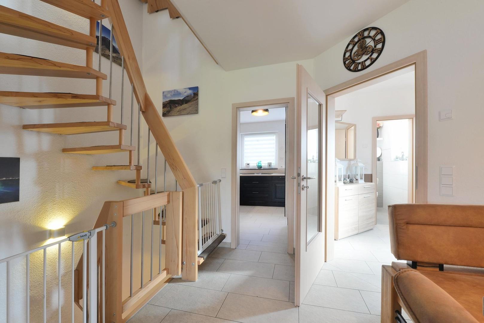 Treppe in das erste OG