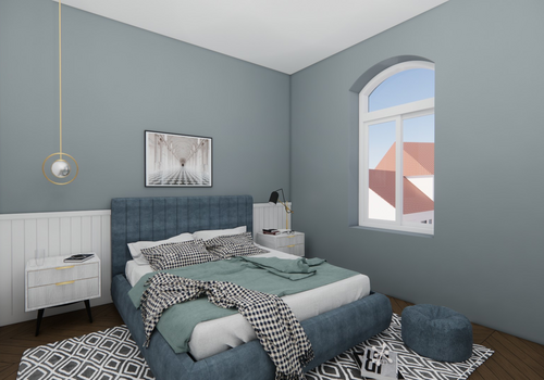 Schlafzimmer 1 (Entwurf)