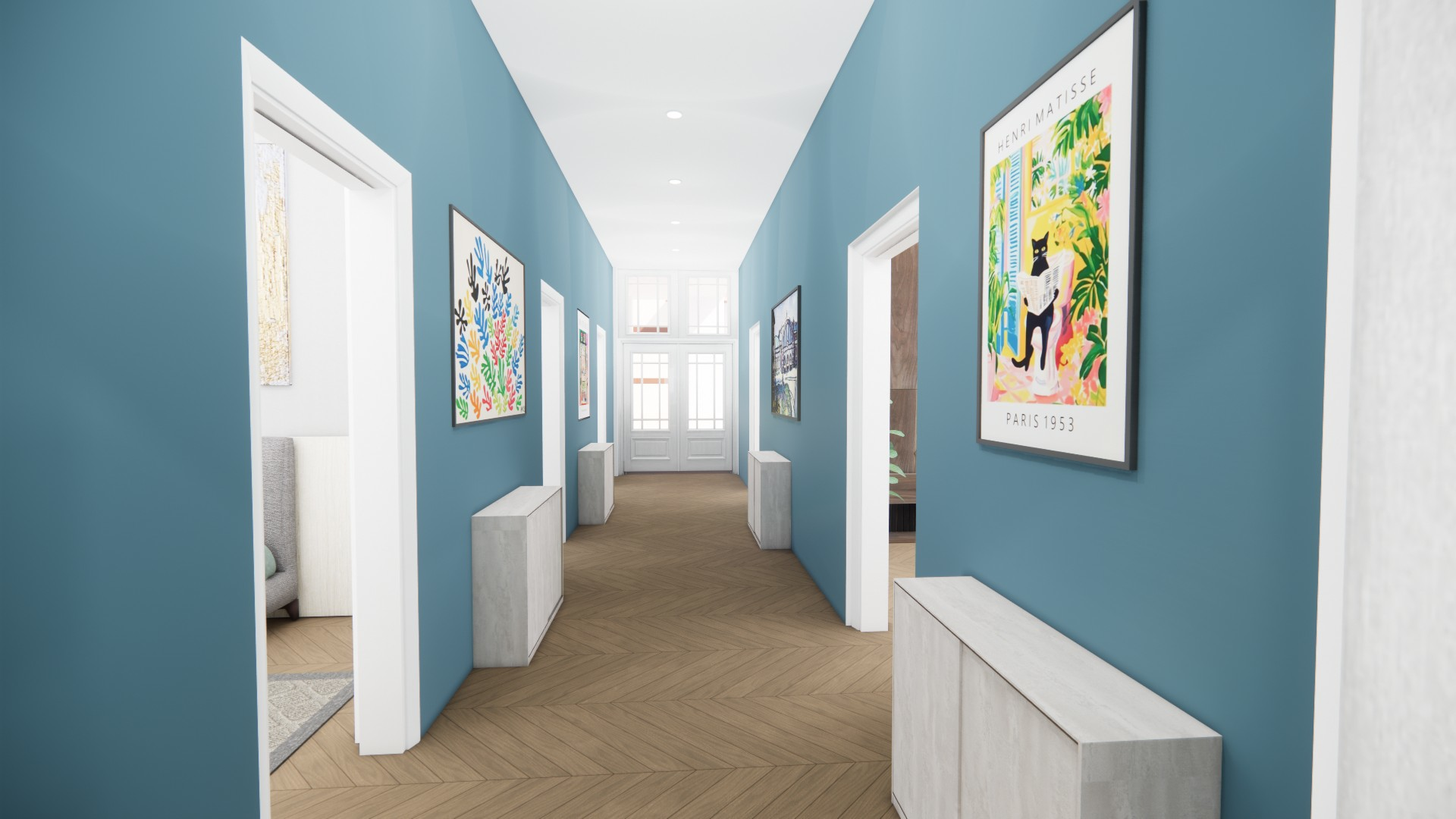 Flurgestaltung (Entwurf)