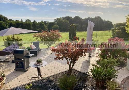 Blick auf die Terrasse