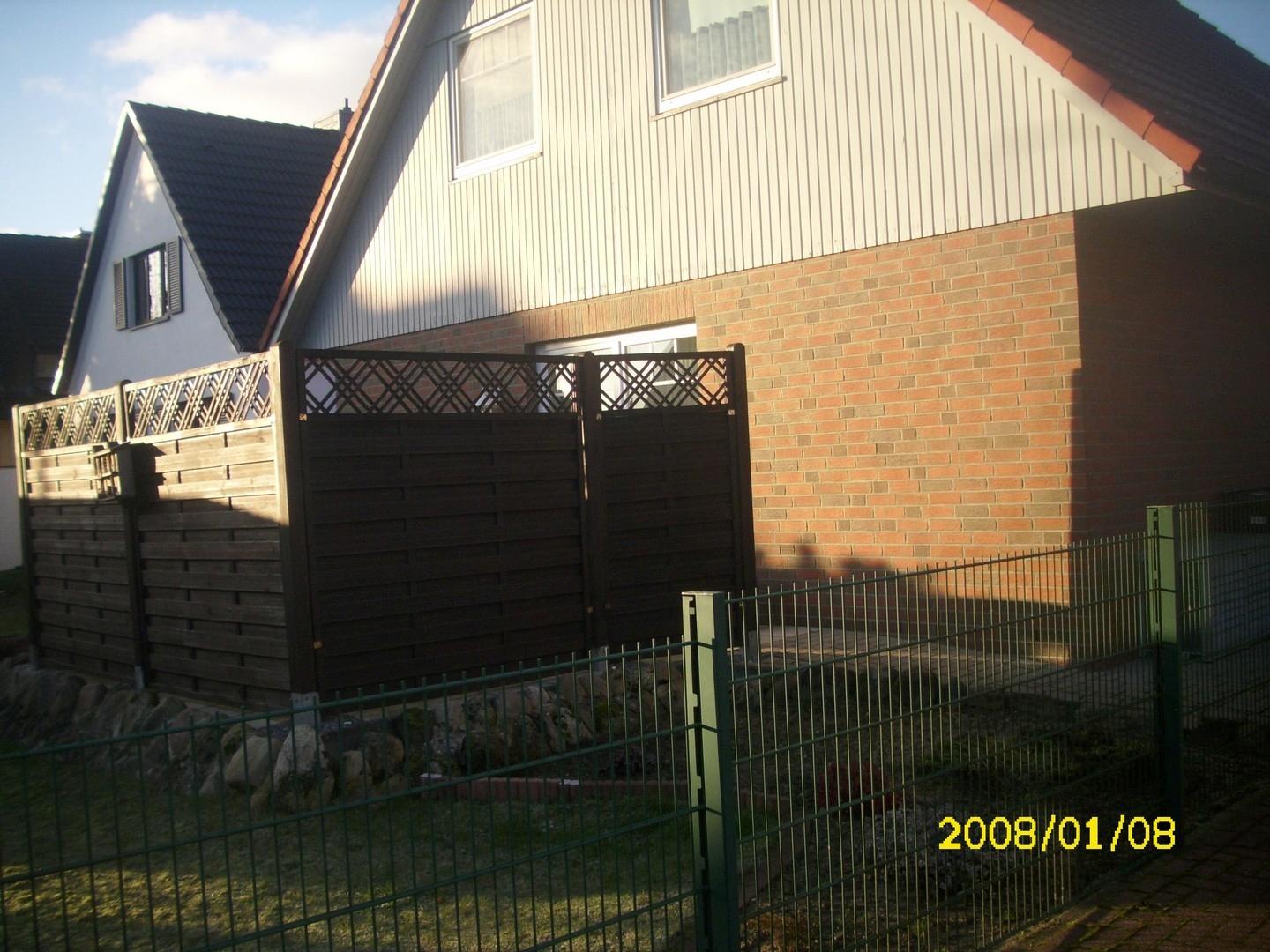 Terrasse mit Sichtschutz