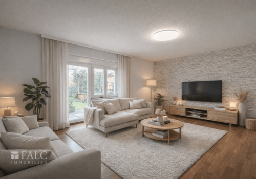 Wohnzimmer Einliegerwohnung (Einrichtung digital)