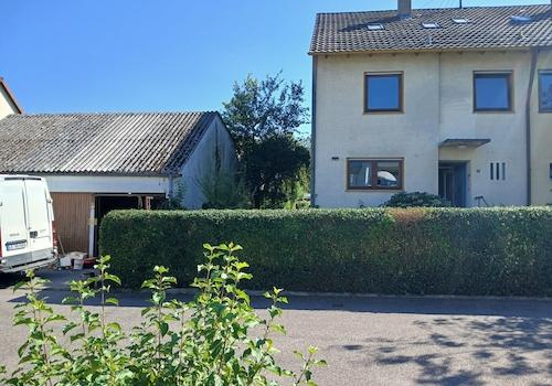 Ansicht von der Straße